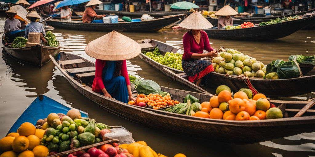 À la découverte des marchés flottants du Delta du Mékong, une facette unique du Vietnam